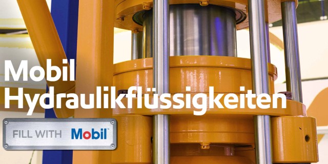 Teaserbild Mobil Hydrauliköle